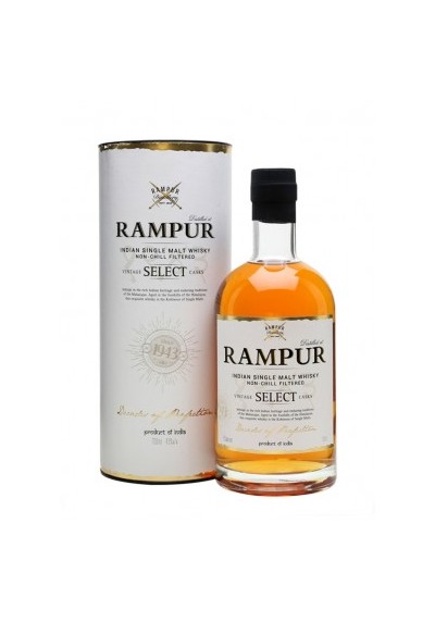 RAMPUR Indian Single Malt Of 43%