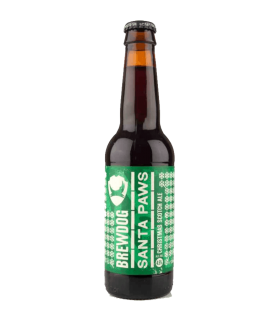 BREWDOG SANTA PAWS  CHRISTMAS SCOTCH ALE 33CL