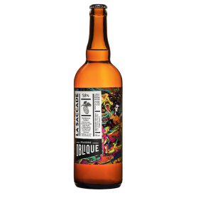 LA SACADE IPA  5,8 % BRASSERIE-OBLIQUE 75CL BIO