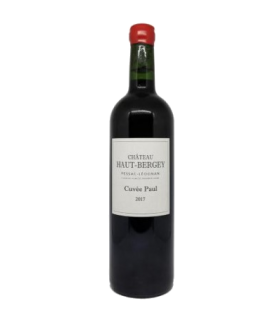 PESSAC LEOGNAN ROUGE HAUT BERGEY  CUVEE PAUL 2017