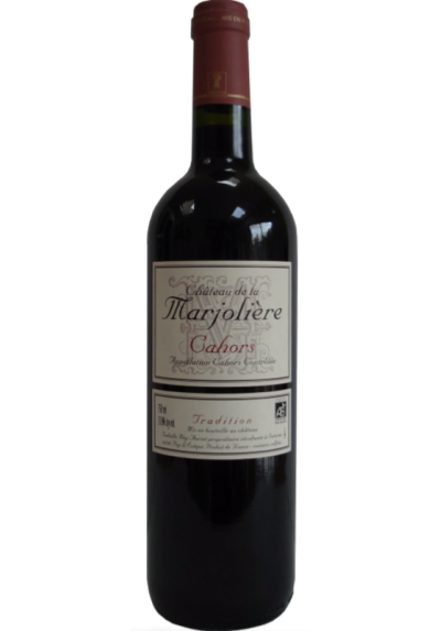 AOP CAHORS ROUGE BIO CHATEAU DE MARJOLIERE 75CL