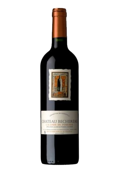 LALANDE DE POMEROL CHATEAU BECHEREAU 75CL ROUGE