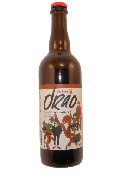 DRAO BIERE AMBREE BIO 75CL