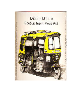 BIERE SKUMENN "DELHI DELHI"  CANETTE 33 CL DOUBLE IPA