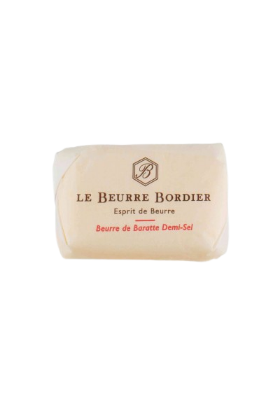 BEURRE BORDIER 1/2 SEL 125G