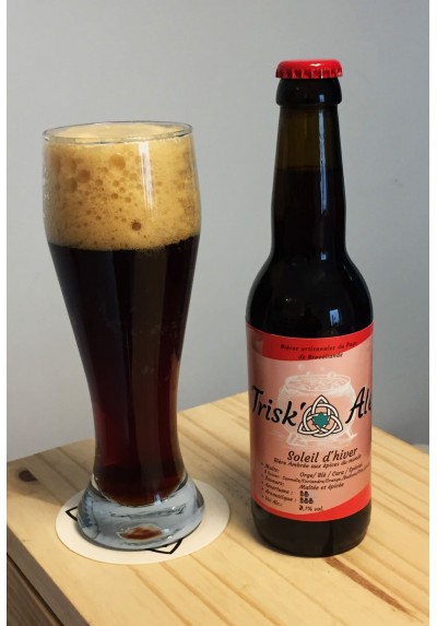 TRISK'ALE BIERE D'HIVER 33CL " SOLEIL D'HIVER "