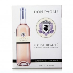 IGP IGP ILE DE BEAUTE LES VIGNERONS D'AGHIONE Don Paolu Vin de Corse Rosé BIB 3L