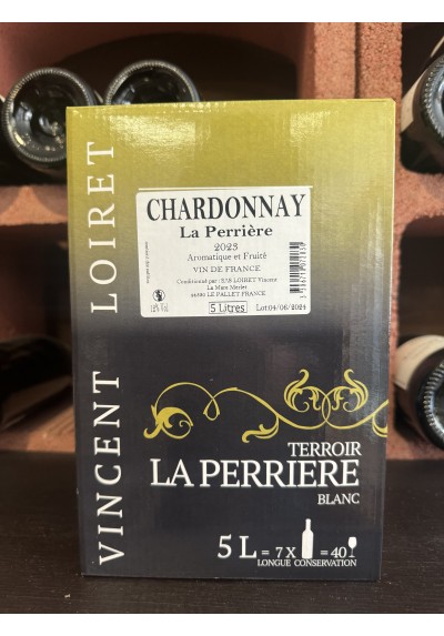 VDF CHARDONNAY LA PERRIERE VINCENT LOIRET BIB 5L