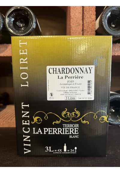 VDF CHARDONNAY LA PERRIERE VINCENT LOIRET BIB 3L